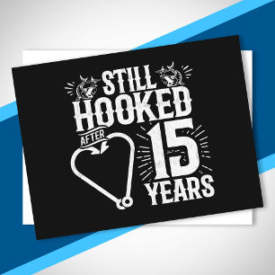 Schattige 15e verjaardag koppels getrouwd 15 jaar briefkaart