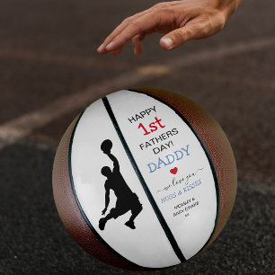 Schattige 1e Vaderdag   Papa Basketbal