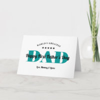 Schattige 5 sterren rating papa | Eerste Vaderdag