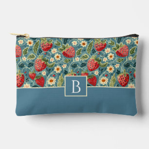 Schattige aangepast aardbeienpatroon etui