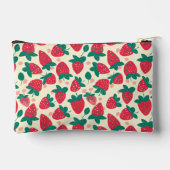 Schattige aangepast aardbeienpatroon etui (Achterkant)