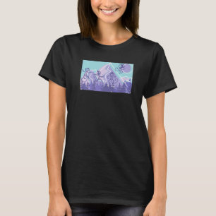 Schattige Aap Retro Wilde Bosdier Vintage Chimpan T-shirt