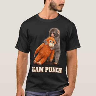 Schattige aap stomp baby grafisch team stomp bigA T-shirt