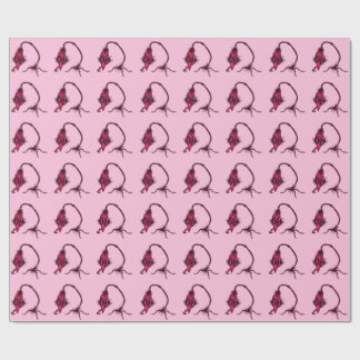 schattige aardbei cadeaupapier