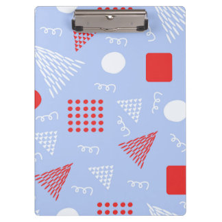 Schattige abstract patroon klembord