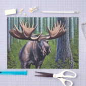 Schattige Abstracte Kleine Moose Tissuepapier (Craft)