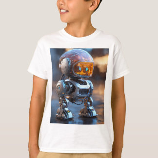 Schattige aectiet, robot t-shirt