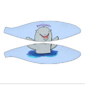 Schattige afbeelding van poreuze cartoon basketbal (Panelen)