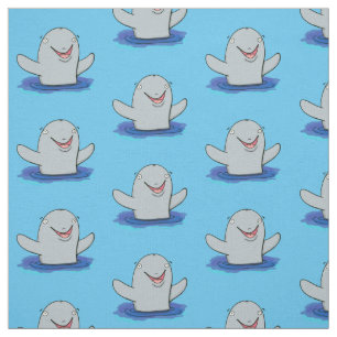Schattige afbeelding van poreuze cartoon stof