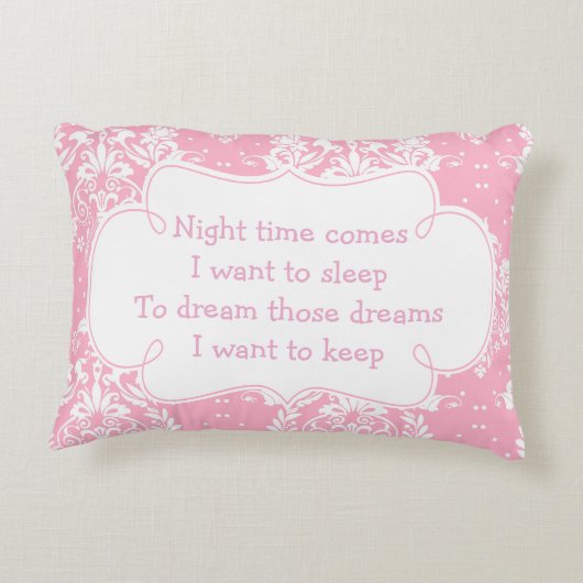 Schattige Afrikaans Amerikaans Meisje Bidden en Ge Accent Kussen (Achterkant)