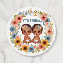 Schattige Afrikaans Twin Boys Baby shower Waterver