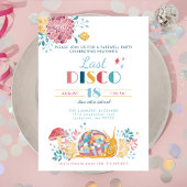 Schattige Afscheid Laatste Disco 70s Theme Going A Kaart