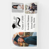 Schattige Afstuderen foto collage banner (Verticaal)