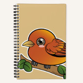 Schattige Akepa Notitieboek (Voorkant)