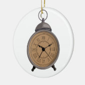 Schattige alarmklok keramisch ornament (Links)