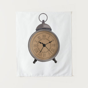 Schattige alarmklok wandkleed
