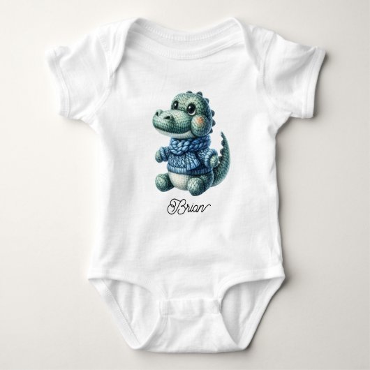 Schattige alligator romper (Voorkant)