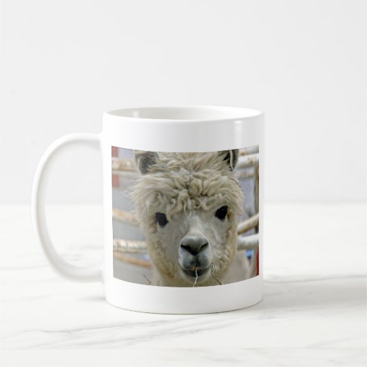 Schattige Alpaca Koffiemok (Links)