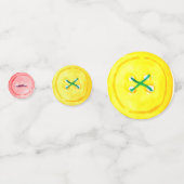 Schattige als een knop kind partij confetti (Voorkanten)