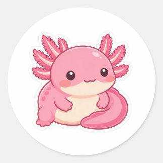 Schattige alxotol ronde sticker