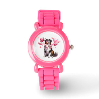 Schattige American Shepherd Kinderen Watch Horloge