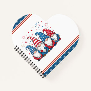 Schattige Amerikaanse Kabouters Cartoon-68123 Notitieboek
