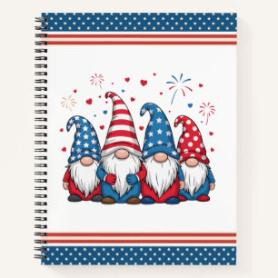 Schattige Amerikaanse Kabouters Cartoon-68123 Notitieboek