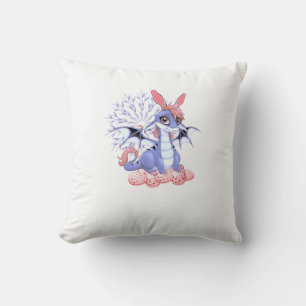 Schattige Anime Draak Konijn Pasen Shirt Peuter Me Kussen