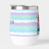 Schattige Anime Meisje Holding Bubble Tea (Rechts)