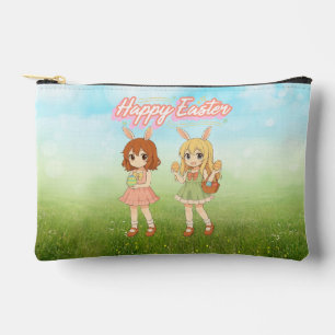 Schattige anime paashaas meisjes etui
