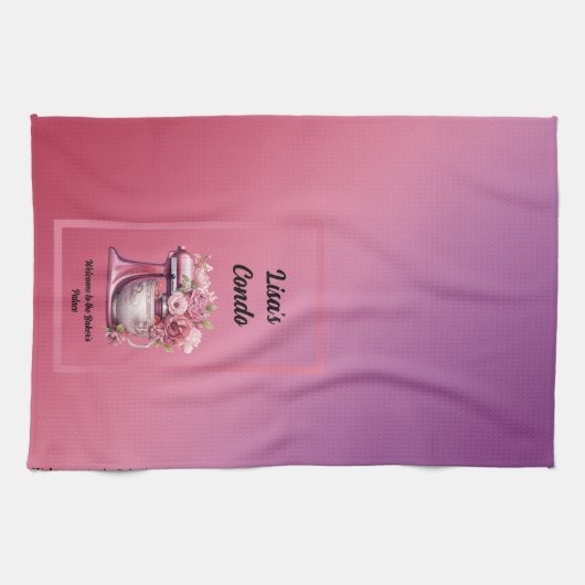 Schattige appartement Welkom bij het Baker's Palac Theedoek (Horizontaal)