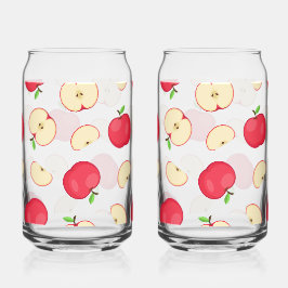 Schattige Apple Beker Blikvorm Glas