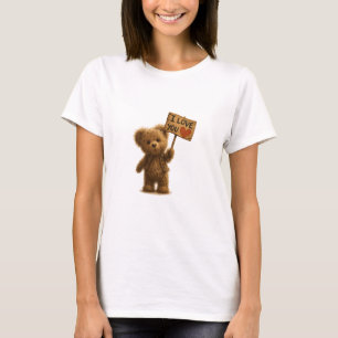 Schattige Arm Beer Verjaardag Halloween Vrouwen T- T-shirt