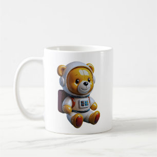 Schattige Astronaut Beer Koffiemok