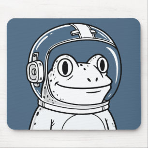 Schattige Astronaut Kikker Ruimte Avontuur  Muismat