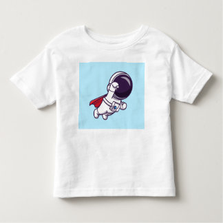 Schattige astronaut Shirt voor peuter,