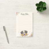 Schattige Australian Shepherd Aussie Notities Post-it® Notes (Kantoor)