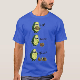 schattige avocado grappig t-shirt