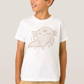 Schattige Axolotl Lover Grappig Axolotl Kinder Man T-shirt (Voorkant)