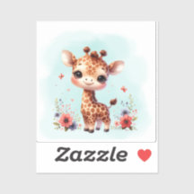 Schattige Baby Animal Sticker voor kinderen