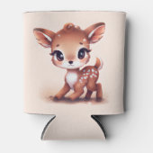 Schattige Baby Deer Blikjeskoeler (Voorkant)