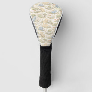 Schattige Baby Draak Pastel Bos Patroon (3) Golfheadcover