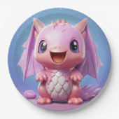 Schattige baby dragon papier bord (Voorkant)