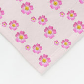 Schattige baby engel fleece deken (Hoek)