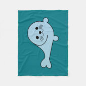 Schattige Baby Fleece Deken (Voorkant)