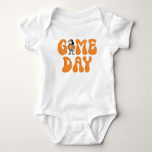 Schattige Baby Game Day Football