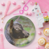 Schattige Baby Geitdag Papieren Bordje (Feest)