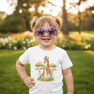 Schattige Baby Giraffe Safari Dier Peuter Afrikaan