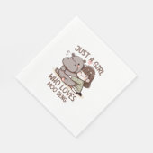 Schattige Baby Hippo, gewoon een meisje dat van Mo Servet (Hoek)