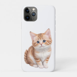Schattige Baby Kitten Schattige iPhone 11 Pro Hoesje